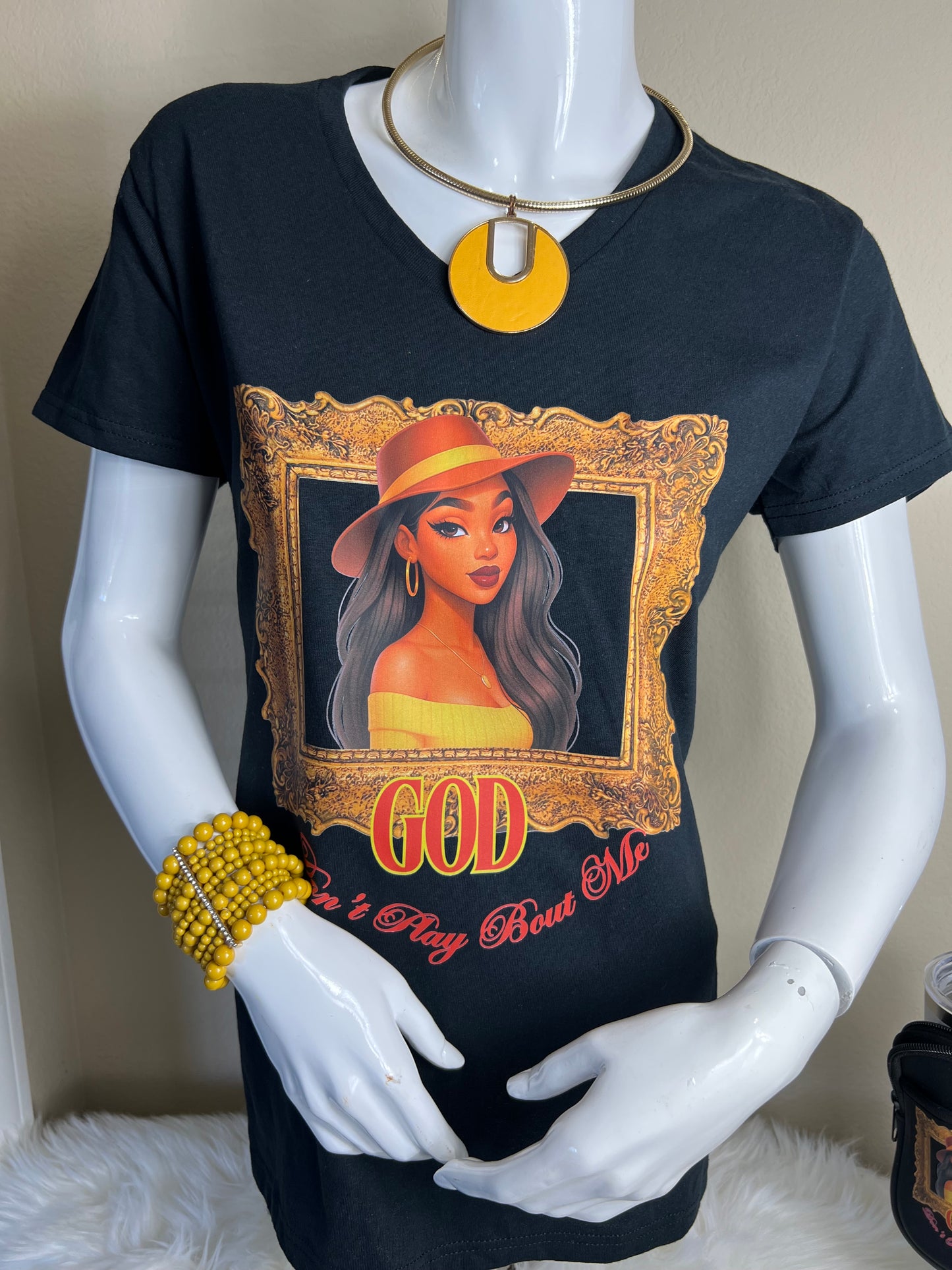 GOD DON’T PLAY TEE