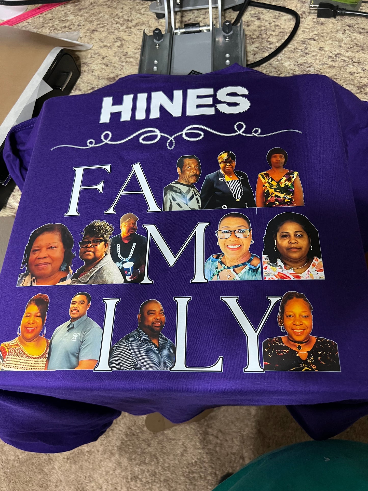 HINES FAMILY TSHIRT