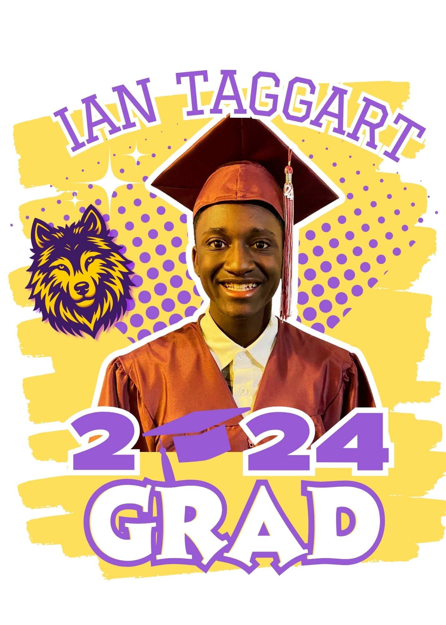 CUSTOM GRADUATION TSHIRT WITH PHOTO