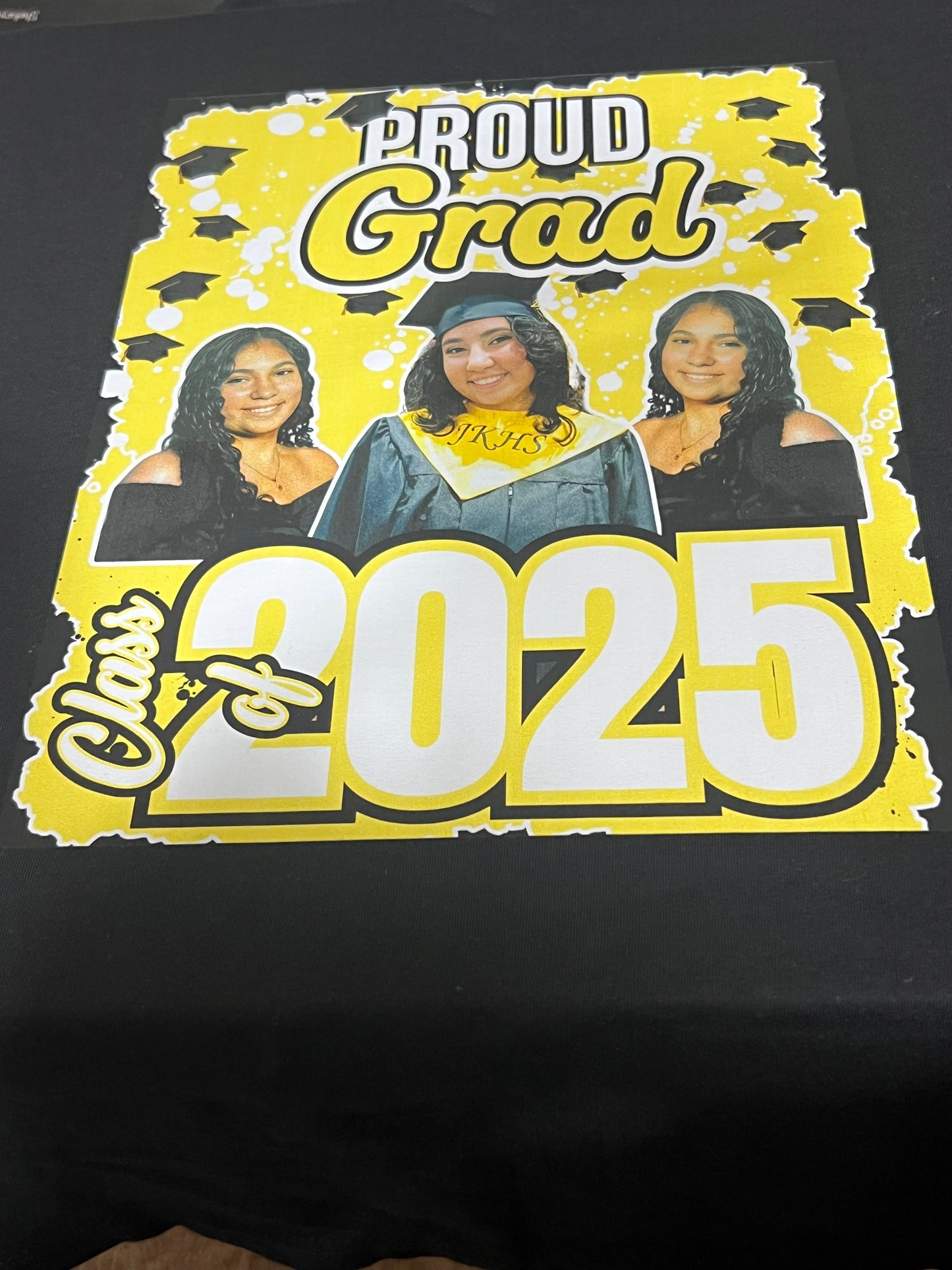 CUSTOM GRADUATION TSHIRT WITH PHOTO