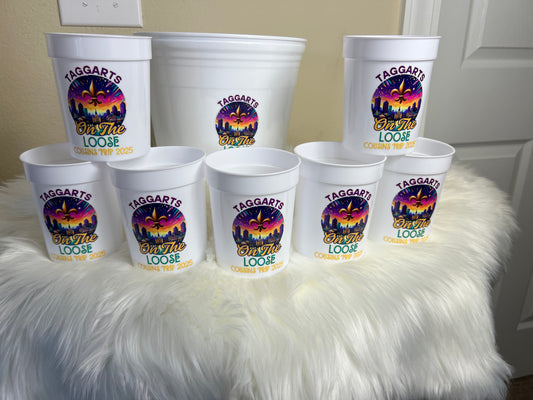 Kooler Krew Set - Custom Cups & Ice Bucket Combo